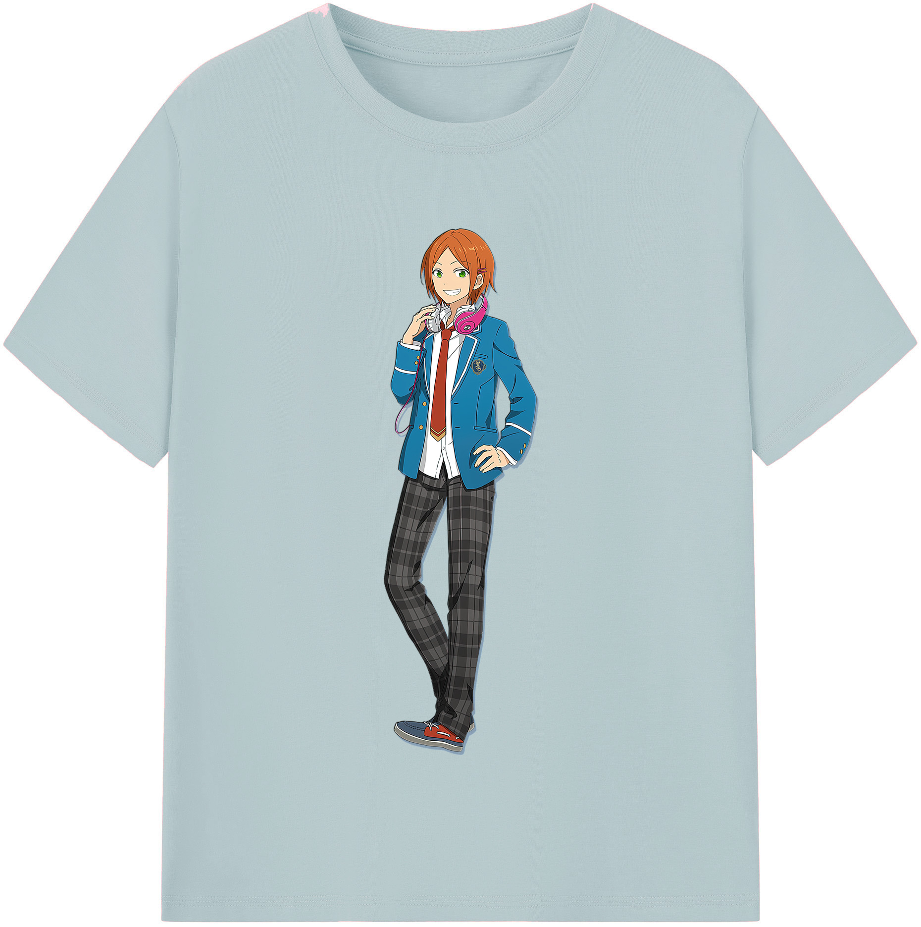 （画像用） あんさんぶるスターズ! Ensemble Stars 綿100％半袖Tシャツ（フロントプリント）